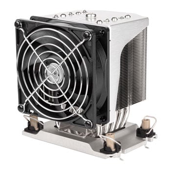 SilverStone SST-XE04-4677V 4U Server / Workstation CPU Cooler, 1 x 92mm Fan, 6 x Copper Heatpipes, Intel LGA4677