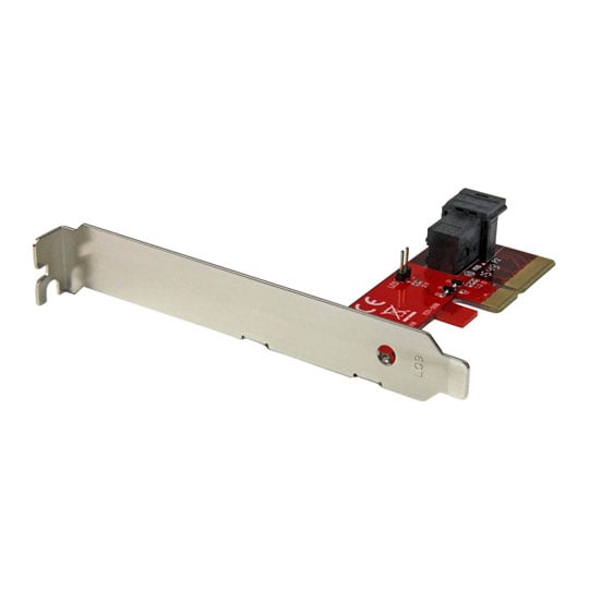 StarTech.com PEX4SFF8643 Host Adapter Card, PCIe 3.0 x4 to SFF-8643 Connector, For U.2 NVMe SSD
