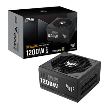 ASUS 1200W ASUS TUF Gaming Gold, Fully Modular, PCIE 5.1 80PLUS Gold, Single Rail, 99A, 0dB 135mm Fan, ATX 3.1 PSU