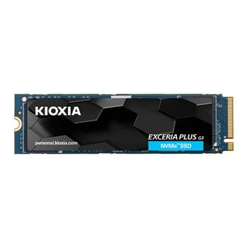 Kioxia 1TB KIOXIA EXCERIA PLUS G3, M.2 (2280) PCIe 4.0 (x4) NVMe SSD, 5000MB/s Read, 3900MB/s Write, 770k/950k IOPS