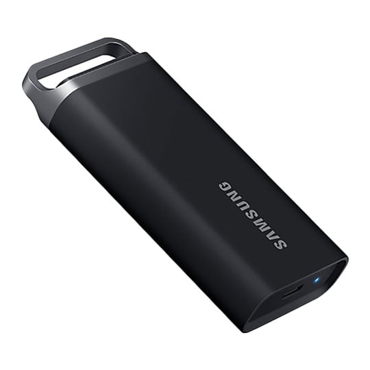 Samsung 4TB Samsung MU-PH4T0S/EU, T5 EVO, Black, Portable External SSD, 2m Drop Resistance, USB3.2 USB-C/A PC/MAC