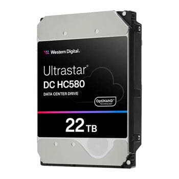 WD 22TB Ultrastar DC HC580 SE NP3 3.5" HDD, SATA III 6Gb/s, 7200rpm, 512MB Cache