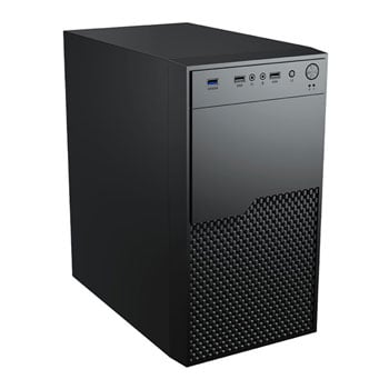 Vida Enterprise-M, Black, Micro-ATX Chassis, 1x 120mm Fan, USB 3.0/2.0, HDAudio, mATX/mITX