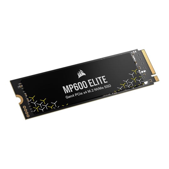 Corsair 1TB CORSAIR MP600 ELITE, M.2 (2280) PCIe 4.0 (x4) NVMe SSD, 7000MB/s Read, 6200MB/s Write, 1000k/1000k IOPS