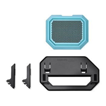 ThermalTake Chassis Stand Kit, Turquoise, includes a Bottom Cover and a Display Stand for The Tower 300 Case