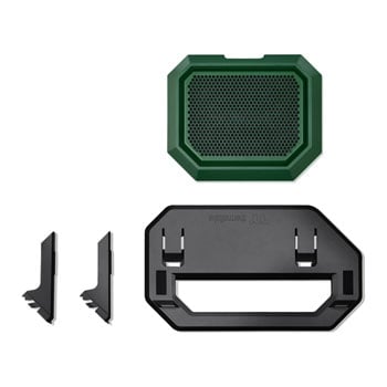ThermalTake Chassis Stand Kit, Racing Green, includes a Bottom Cover and a Display Stand for The Tower 300 Case