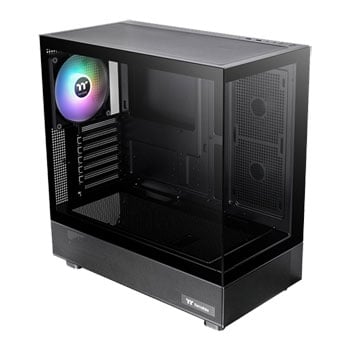 ThermalTake View 270 TG ARGB, Black, Mid Tower Chassis Dual TG Window, 1x 140mm ARGB Fan, USB-C, E-ATX/ATX/mATX