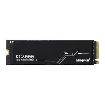 Kingston 2TB Kingston KC3000 SSD, M.2 (2280) PCIe 4.0 (x4) NVMe SSD, 3D TLC, 7000MB/s Read, 7000MB/s Write, 1000k/1000k IOPS