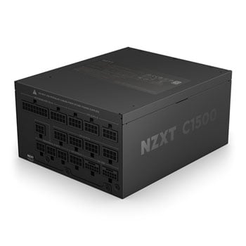 NZXT 1500W NZXT C1500 Platinum 3.1, PCIe 5.1, Fully Modular, 80PLUS Platinum, Single Rail, 125A, 135mm Fan, ATX3.1 PSU