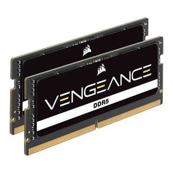 Corsair 96GB (2x48GB) CORSAIR DDR5 Vengeance SODIMM, PC5-38400 (4800), Non-ECC Unbuffered, CAS 40, 1.1V