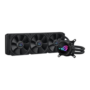 ASUS ROG STRIX LC III 360, 360mm All-In-One Hydro CPU Cooler, 3x 120mm Fans, Aura Sync, Intel/AMD