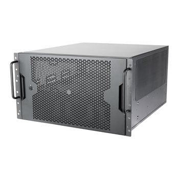 SilverStone SST-RM600 6U Rackmount Chassis, 1x USB-C 3.0, 2x USB-A 3.0, 2x 80mm Fans, SSI-EEB/CEB/EATX/ATX/mATX/mITX