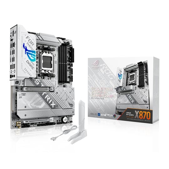 ASUS ROG STRIX X870-A GAMING WiFi, AMD X870, AM5, DDR5, PCIe 5.0, 4x M.2, 2.5G/WiFi7, USB 4.0, AMD EXPO, ATX