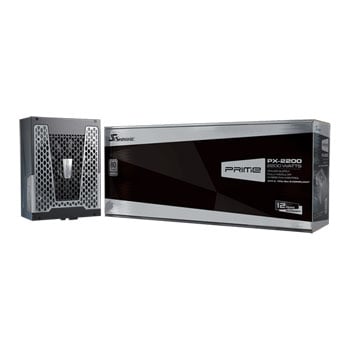 Seasonic 2200W Seasonic PRIME PX PCIE 5.0 Fully Modular, 80 PLUS Platinum, EPS, Single Rail, 183.3A, 135mm Fan, PSU ASTX3.0