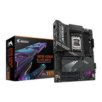Gigabyte X870 AORUS ELITE WiFi7, AMD X870, S AM5, DDR5, PCIe 5.0, 4x M.2, 2.5GbE, WiFi7, USB 4.0, AMD EXPO, ATX