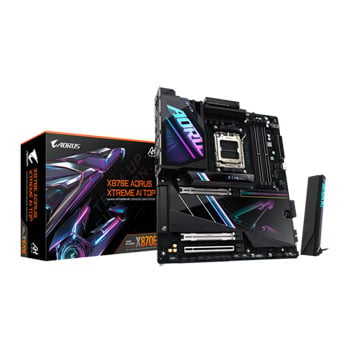 Gigabyte X870E AORUS XTREME AI TOP, AMD X870E, S AM5, DDR5, PCIe 5.0, 4x M.2, 2x 10GbE, WiFi7, USB 4.0, AMD EXPO, EATX