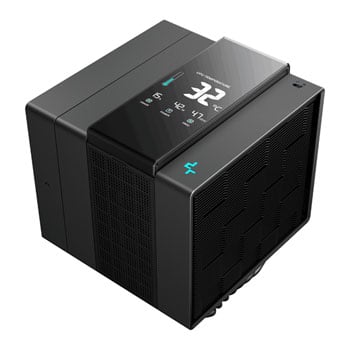 Deepcool ASSASSIN IV VC VISION CPU Cooler, 1x120mm/1x140mm PWM Fans, Dual Tower, Aluminium Fins, 7x Heatpipes, Intel/AMD