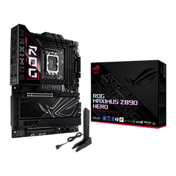 ASUS ROG MAXIMUS Z890 HERO, Intel Z890, S 1851, DDR5, PCIe 5.0, 6x M.2, 2.5G/5G LAN, WiFi7, TB4, ATX