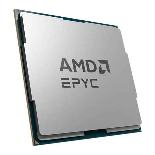 AMD EPYC™ 9355P, S SP5, 3nm, Zen 5, 32 Core, 64 Thread, 3.55GHz, 4.4GHz Turbo, 256MB, 280W, CPU, OEM