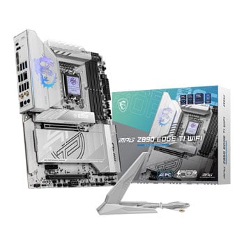 MSI MPG Z890 EDGE TI WiFi, Intel Z890, S 1851, DDR5, PCIe 5.0, 5x M.2, 5G LAN, WiFi7, TB4, ATX