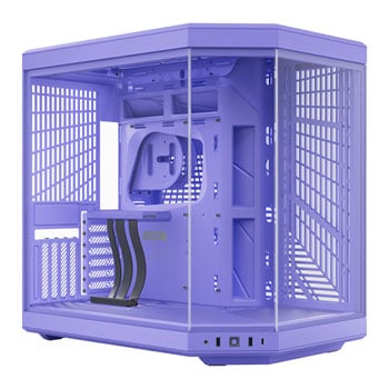 HYTE Y70, Taro Milk, Mid-Tower Chassis w/ Tempered Glass Window, USB 3.2, EATX/ATX/MicroATX/Mini-ITX