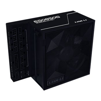 Lian Li 850W Lian Li EDGE GOLD, Fully Modular, PCIE5.1 80PLUS Gold, Single Rail, 70.8A, 120mm Fan, ATX3.1 PSU, Black
