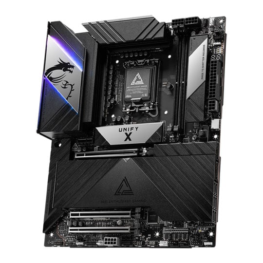 MSI MEG Z890 UNIFY-X, Intel Z890, S 1851, DDR5, PCIE 5.0, 6x M.2, 5G LAN, WiFi7, TB4, ATX
