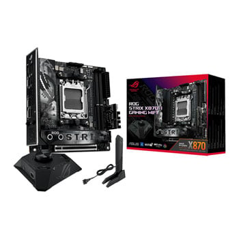 ASUS Refurbished ASUS ROG STRIX X870-I GAMING WiFi, AMD X870, AM5, DDR5, PCIe 5.0, 2x M.2, 2.5G/WiFi7, USB 4.0, AMD EXPO,mITX
