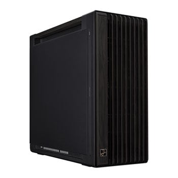 ASUS ProArt PA602 Wood Edition Chassis, Black, Metal Panel, 2x 200mm/1x 140mm Fans, USB 3.2 Gen 2, mITX/mATX/ATX/EATX