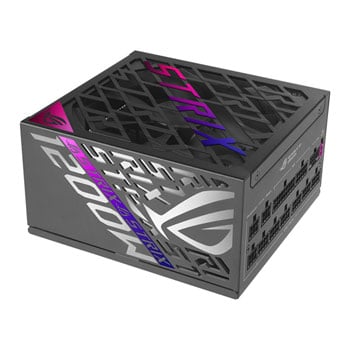 ASUS 1200W ASUS ROG STRIX Platinum, Fully Modular, 80PLUS Platinum, Single Rail, 100A, 135mm Fan, ATX 3.1 PSU