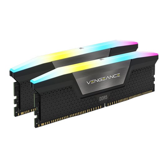 Corsair Vengeance RGB DDR5 Light Enhancement Kit, 2x DDR5 Dummy Modules with Addressable RGB LEDs, iCUE, Black