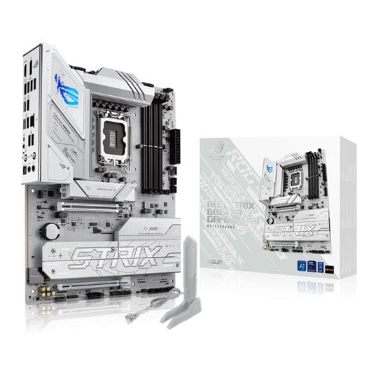 ASUS ROG STRIX B860-A GAMING WIFI, Intel B860, LGA1851, DDR5, PCIe 5.0, 4x M.2, 2.5GbE/WiFi7, USB 4.0, ATX