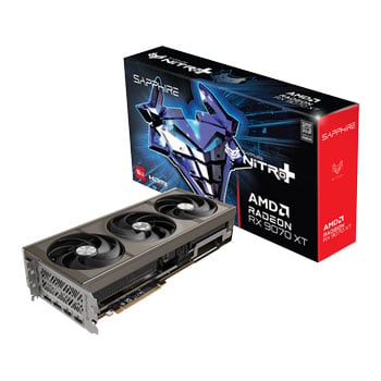 Sapphire Radeon RX 9070 XT NITRO+ 16GB GDDR6 Graphics Card, RDNA4, 4096 Streams, 3060MHz Boost