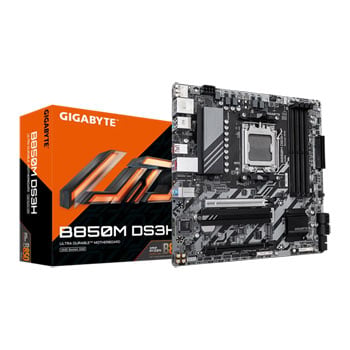 Gigabyte B850M DS3H, AMD B850, S AM5, DDR5, PCIe 5.0, 2 x M.2, 2.5GbE, USB 10Gbps, AMD EXPO, mATX