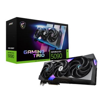 MSI NVIDIA GeForce RTX 5090 GAMING TRIO OC 32GB GDDR7 Ray-Tracing Graphics Card, DLSS 4, 21760 Core, 2482 MHz Boost