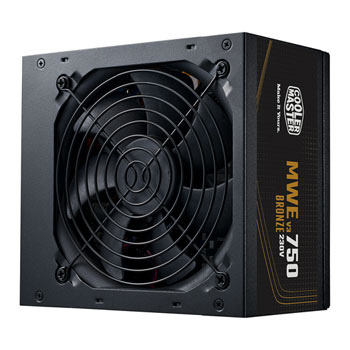 Cooler Master 750W Cooler Master MWE Bronze 750 V3 ATX3.1, 80PLUS Bronze, Fully Wired, Single Rail, 62A, 120mm HDB Fan