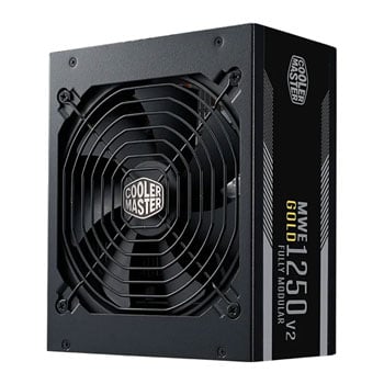 Cooler Master 1250W Cooler Master MWE 1250 Gold V2 ATX3.1, 80PLUS Gold, Fully Modular, PCIe 5.1 Ready, Single Rail, 104A,140mm DBB Fan