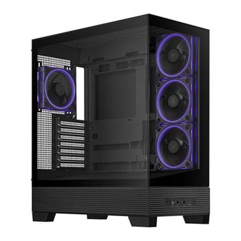 ASUS A31 PLUS Chassis, Black, Mid Tower Chassis w/ Tempered Glass, USB 3.2 Gen2x2 Type-C, ATX/MicroATX/Mini-ITX