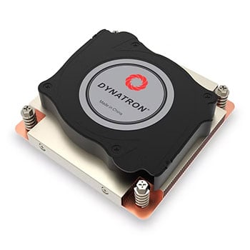 Dynatron Q7 Active Server CPU Cooler, LGA 1700/ 1851, 80mm PWM Fan, For 1U Server