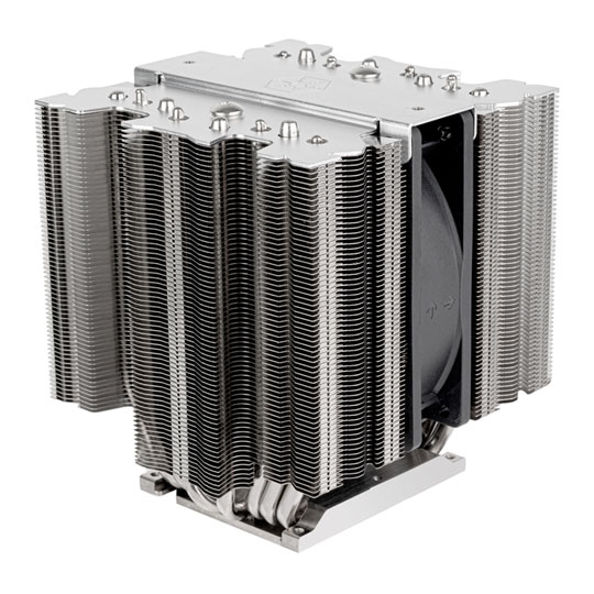 SilverStone XED120 WS 4U Server CPU Cooler, for Intel / AMD Server Sockets, 120mm Fan, 8 Copper Heatpipes, 4-Pin PWM