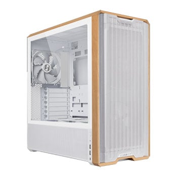 Lian Li LANCOOL 217, White, Mid Tower, Tempered Glass, USB-C, 5x PWM Airflow Fans, Reverse Connection, mITX, mATX, EEB