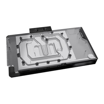 EK EK-Quantum Vector³ TUF Gaming RTX 5090 GPU Water Block, D-RGB, 13 LEDs, Copper Base, Nickel, Plexi, Black