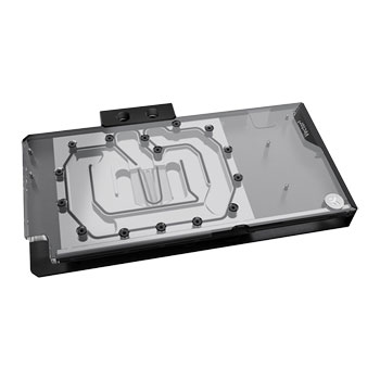 EK EK-Quantum Vector³ ROG Astral RTX 5080 GPU Water Block, D-RGB, 14 LEDs, Copper Base, Nickel, Plexi, Black