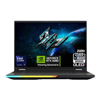 Acer 16" Acer Predator Helios 16 AI, 240Hz, Intel Core Ultra 9 275HX, 64GB DDR5, 1TB SSD, 24GB GeForce RTX 5090, TB5, Win11