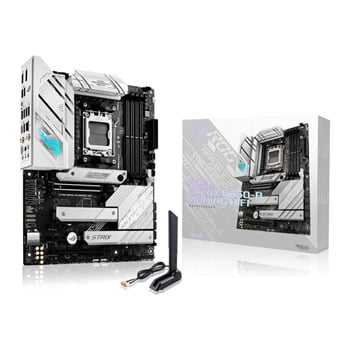ASUS Refurbished ASUS ROG STRIX B650-A GAMING WIFI, AMD B650, AM5, DDR5, PCIe 4.0, 3x M.2, 2.5G/WiFi 6E, AMD EXPO™, ATX