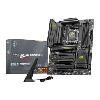 MSI Refurbished MSI MAG X870E TOMAHAWK WiFi, AMD X870E, AM5, D5, PCIe 5.0, 4x M.2, 5G/WiFi7, USB 4.0, AMD EXPO, ATX