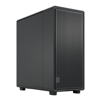 Fractal Design Epoch Solid, Black, Mid Tower Chassis, 3x 120mm Momentum Fans, USB 3.2 Gen2, ATX / maTX / mITX