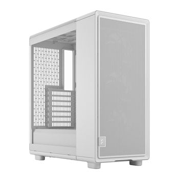 Fractal Design Epoch TG, White, Mid Tower w/ Clear TG, 3x 120mm Momentum Fans, USB 3.2 Gen2, ATX / maTX / mITX