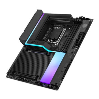 NZXT N9 Z890 Motherboard, Black, Intel Z890, S1851 / 1700, DDR5, PCIe 5.0, 5 x M.2, 5GbE, Wi-Fi 7 / BT 5.4, TB4, ATX