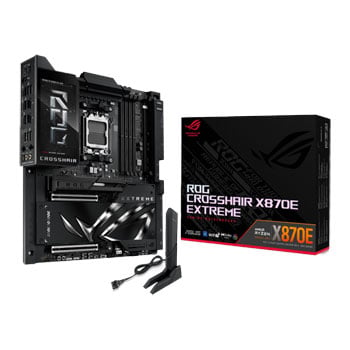 ASUS ROG CROSSHAIR X870E EXTREME, AMD X870E, AM5, DDR5, PCIe 5.0, 5x M.2, 5G/10G LAN, WiFi 7, USB4, AMD EXPO, E-ATX
